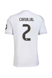 Real Madrid Daniel Carvajal #2 Jalkapallovaatteet Kotipaita 2025-26 Lyhythihainen